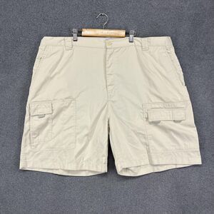 Stag Hill Cargo Shorts Mens 46 Outdoor Multi Pocket Utility Polyester Blend